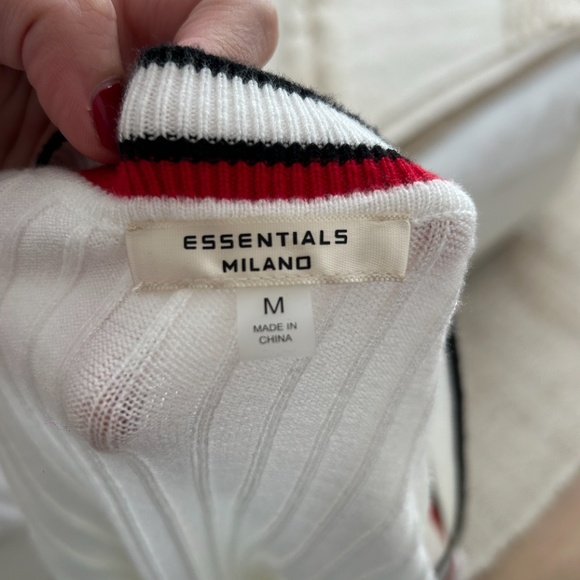 Red & White Cardigan - Picture 4 of 4